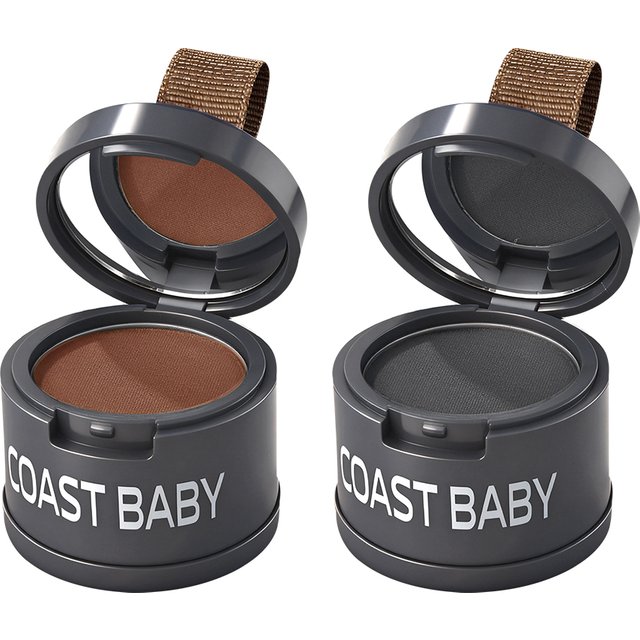 Unisex Hairline Shadow Powder — Hairline Concealer for Natural Coverage — Includes Dedicated Brush (4g)