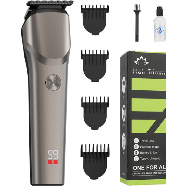 Electric Hair Clipper Hair Cutting Machine for men Type-C Rechargeable Grooming Tools