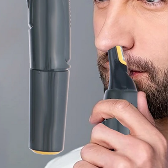 Ultra Thin Precision Trimmer Electric Nose Hair Trimmer Mini Portable Ear Trimmer for men Nose Hair Shaver Waterproof Safe Clean