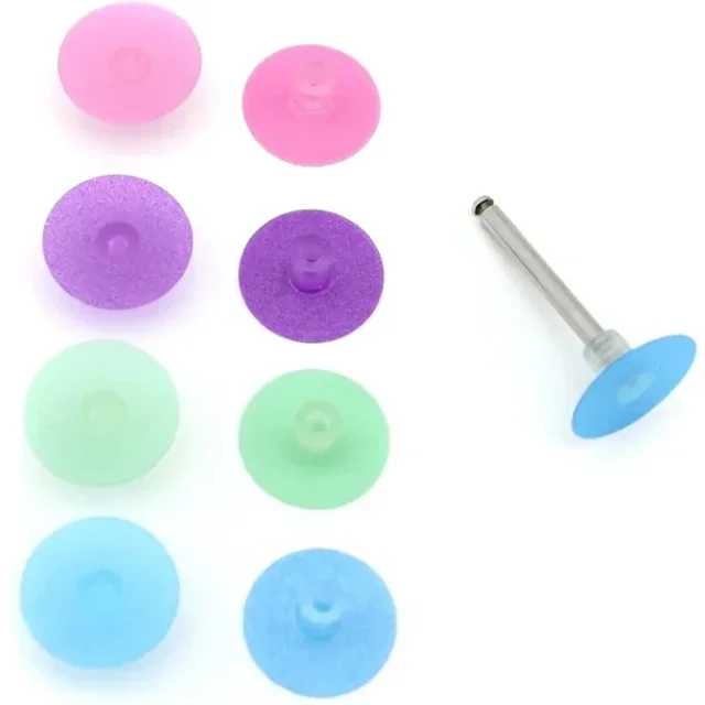 40Pcs/Box Dental Polishing Discs Holding Rod Mandrel Soflex Flexi Disc RA Shank Teeth Whitening Material Dentistry Tools