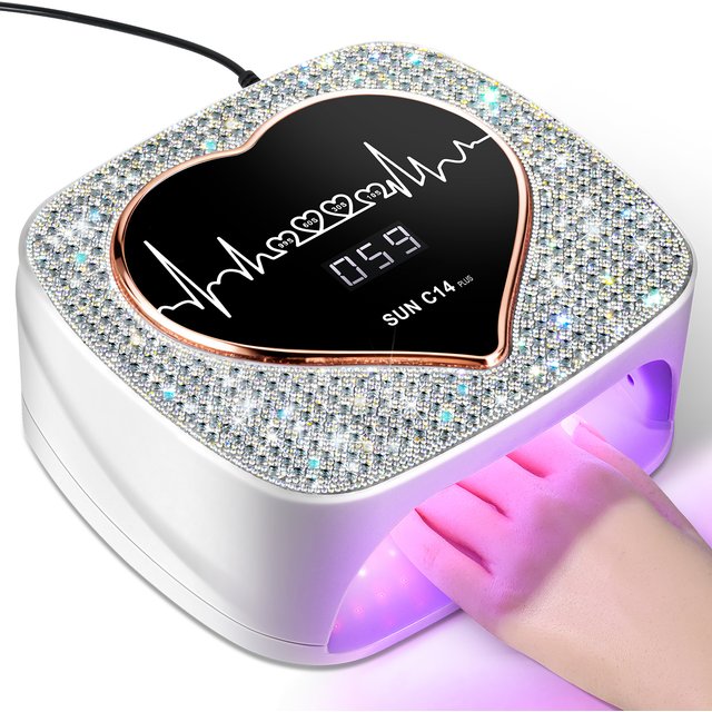 Professional UV LED Nail Art Lamp 67LED Nail Dryer with 4 Timers and Auto Sensor Drying Light for Gel Nail Polish Curing Tools