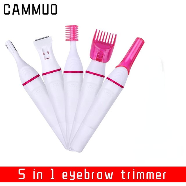 Eyebrow Knife 5 in 1 Electric Shavers Body Hair Removal Painless Epilator Woman Tools Trimmer Face Women Eyebrows Shaver Women's