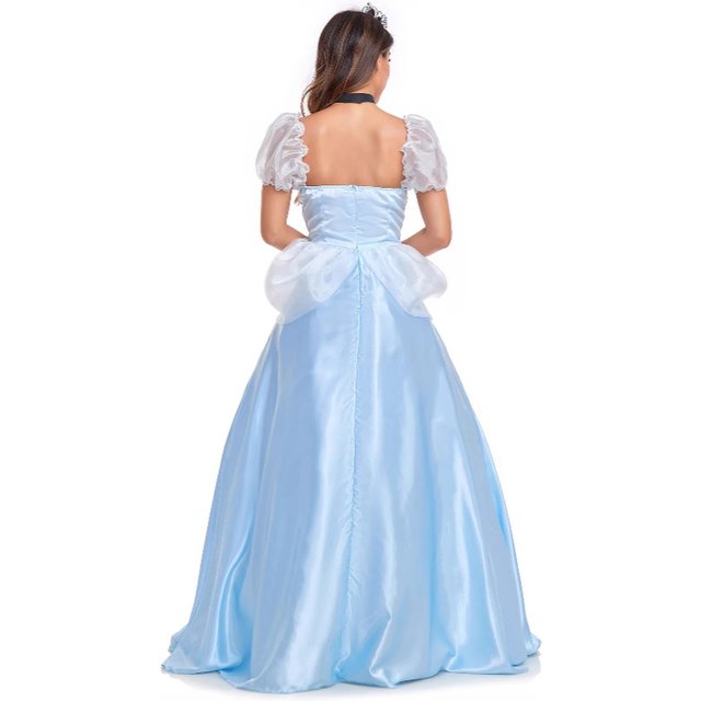 Robe de princesse Cendrillon, costume de fête, robe de princesse cosplay pour jeu de rôle en mascarade, costume d'Halloween