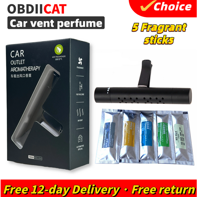 Désodorisant odeur dans la voiture style évent Parfum arôme pour accessoire intérieur automobile