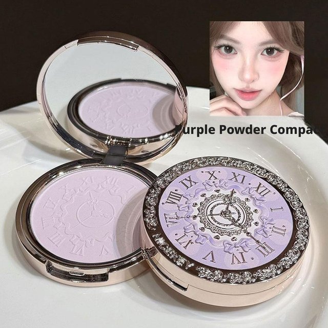 Soft Focus Matte Pressed Powder Palette Melts Into Skin Long Lasting High Pigment Silky Texture Shimmer Natural Flushed Makeup