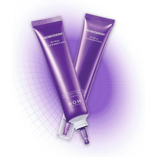 Korean BOH Probiotic 3D Anti-Wrinkle Lifting Eye Cream Fights Wrinkles Deeply Hydration Minimizes Eye Lines Tightens Eye Area