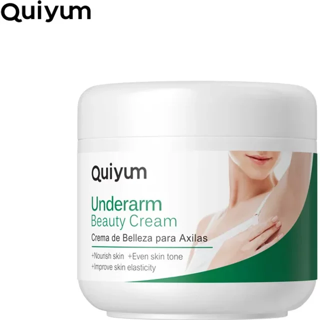 Quiyum Underarm Body Cream Armpit Legs Knee Elbow Cream Dull Remove Dark Spots Melanin Brighten Skin Care 30g