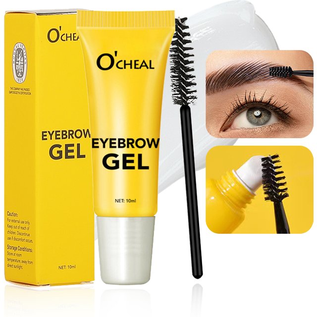 O'CHEAL 3D Eyebrow Gel Colorless Transparent Create Natural Eyebrows Quick-dry Waterproof Long-lasting Thick Full Eyebrow Makeup