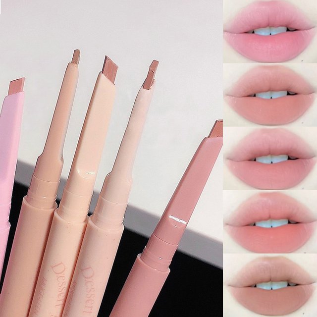 MUGE LEEN Dessert Lip Liner pivotant automatiquement imperméable, long-laswet n sauvage Perfect Pout