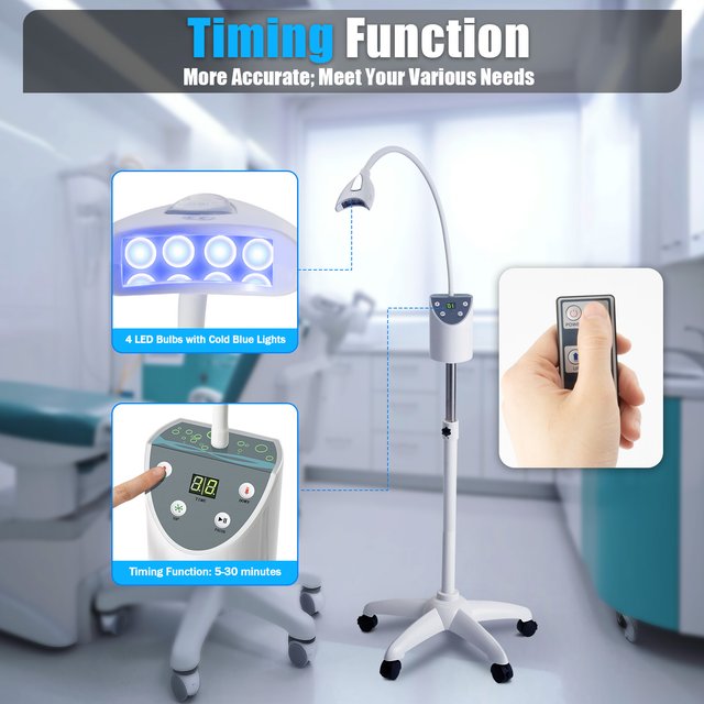 Dental Cold Light Lamp Teeth Whitening Machine Bleaching Accelerator Device LED Light Dentistry Tool