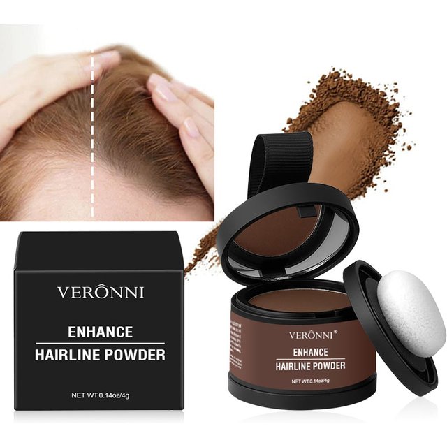 Hairline Powder Instantly Conceals Hair Root Touch Hair Powder for Thinning Hair for women and Men,Hairline Shadow Powder Makeup
