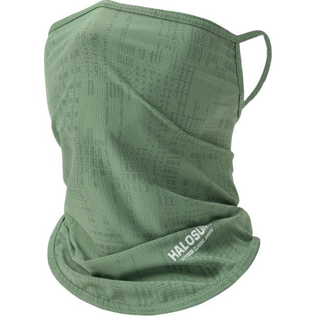 Thin Breathable Quick-dry Outdoor Face Mask Sun Protection Summer Ice Silk Scarf Letter Pullover Neck Warmer
