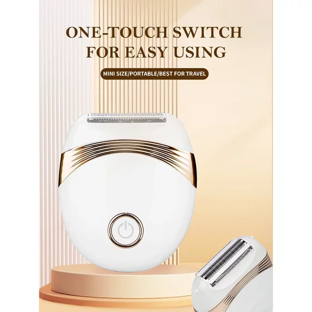 Electric Hair Removal Epilator for women Hair Trimmer Shaver Bikini Underarms Arm Leg Face Private Parts Lady Razor Depilator