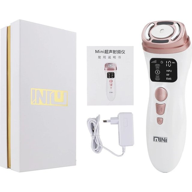 Mini 2.0 HIFU Ultrasonic Machine Facial Beauty Instrument Firming EMS RF Skin Rejuvenation Skin Care Anti-wrinkle Tool