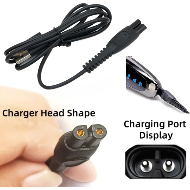 5V/15V Charger Cable,Electric Shaver Beard Trimmer Charging Cord for Philips HQ8505 QP2724 QP2834 MG9520 MG7950 BT3238 X5005