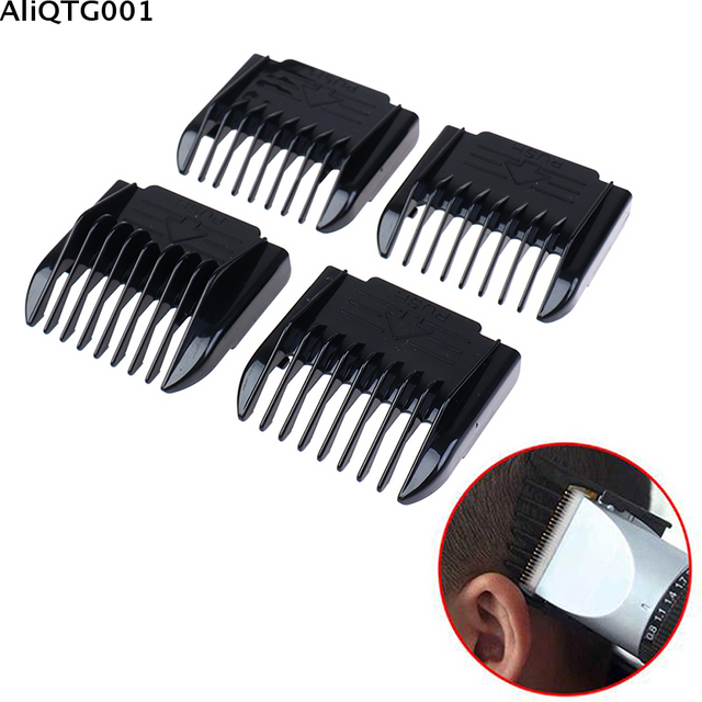 4PCS Universal Hair Clipper Limit Comb Guide Attachments Barber Replacement Style Tools for Precision Haircuts