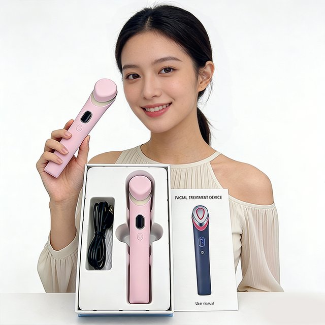 Age-R Booster Skin Care Facial Home Beauty Device Facial Skin Care Tools Anti Aging Microcurrent Lift Face Care Therapy