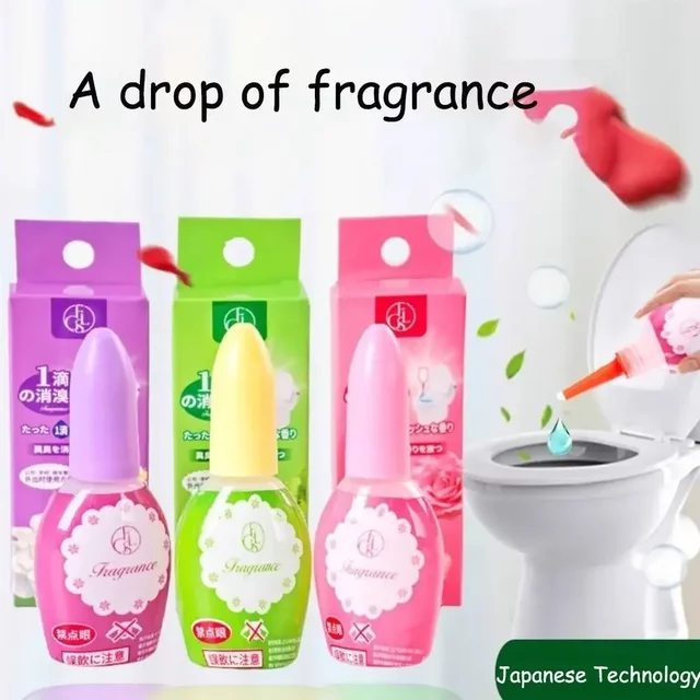 Désodorisant multifonctionnel à une goutte, artefact désodorisant pour toilettes, élimination des odeurs, parfum d'aromathérapie pour toilettes