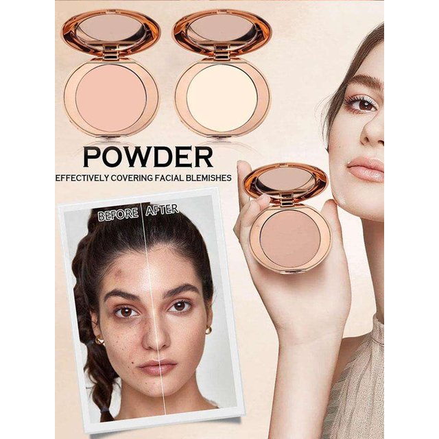 Mini Powder Setting Powder Sample Long Lasting Oil Control Waterproof Foundation Natural Brighten Skin Tone Mini Powder Makeup