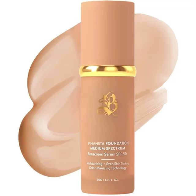4-in-1 Foundation Magic Color Changing Foundation Liquid Soft Matte Long Lasting Hydrating Makeup Base maquiagem Spf 50