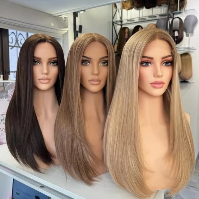 PVC Female Mannequin Head with Bust Display For Wigs Hat and Jewelry New Makeup Head (Only Mannequin Head)