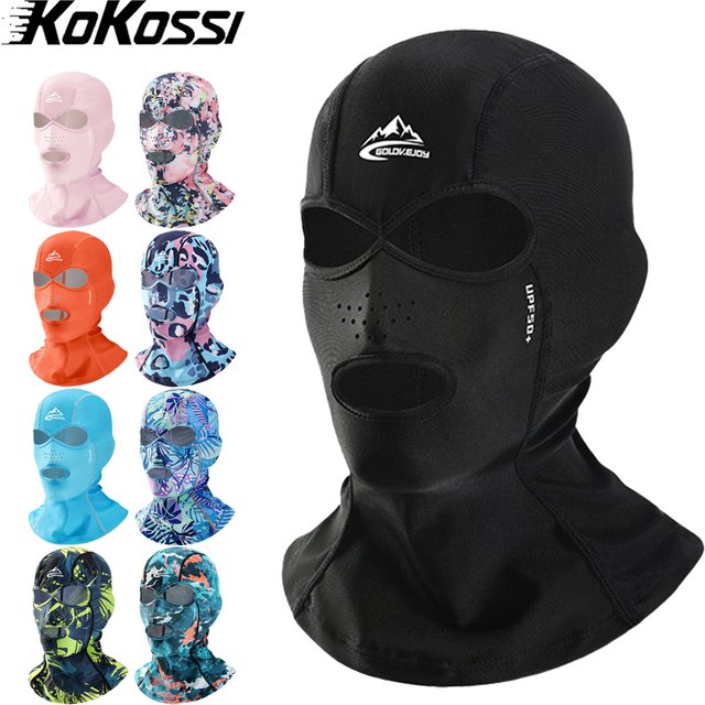 KoKossi Summer Sun Protection UV Shield Face Mask Swimming Beach Head Cover Bike Riding Breathable Outdoor Cycling Head Cover