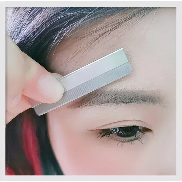 10-100Pcs Eyebrow For Eyebrows Face Shaver Hair Removal Knife Makeup Tools Trimmer Hair Remover Stainless Steel Women Razor