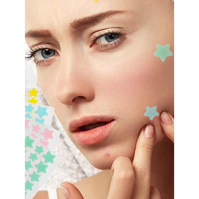 Acne Pimple Patches Sticker Repair Acne Scars Fade Blemishes Conceal Pimples Hydrocolloid Invisible Pimple Remover Tool SkinCare