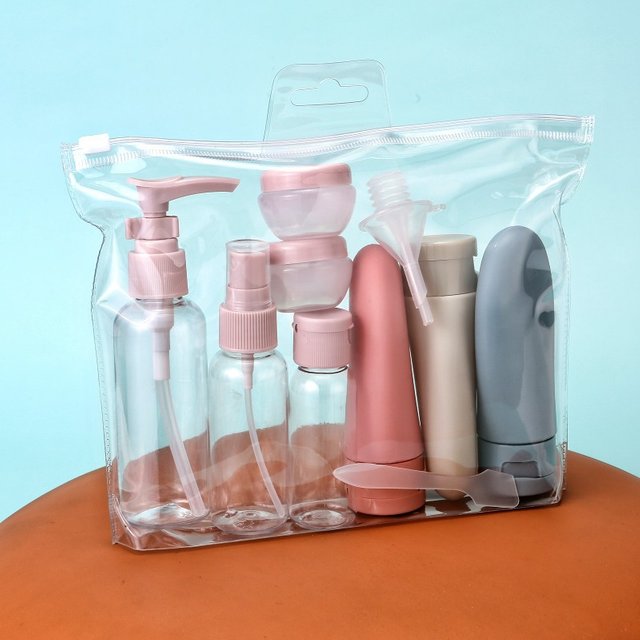 Récipient de liquide de voyage, outil portable, ensemble de bouteilles de parfum, spray quotidien,