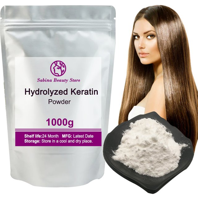Hot Supply Hydrolyzed Keratin Powder For Hair Care Moisturizing Repair
