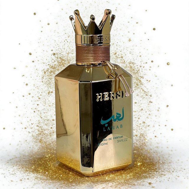 Hersh Lahab Crown Middle East Eau De Perfume for men Long Lasting Fragrance EDP Regal Oud & Woody Unisex Perfume Gift