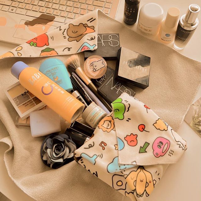 New Fantastic Folding Cosmetic Bag Magic Cloth Hundred Patch Cloth Camera For iPad Storage Bag Reusable Protective Cover