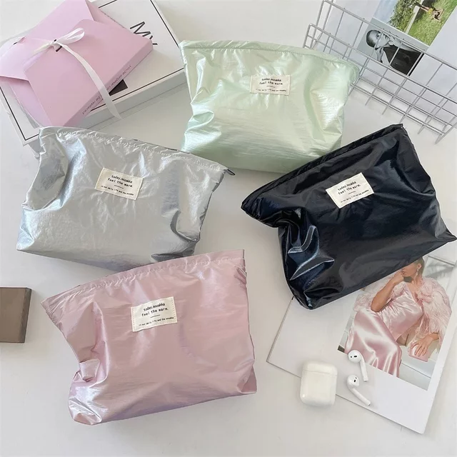Large Women Cosmetic Bag Waterproof Zipper Makeup Organizer Travel Beauty Case