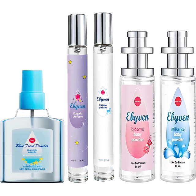 Baby Powder Milky Scent Vanilla Perfume Spray,Floral Fruity Women Eau de parfum,Girl Student Citrus Musk Light Fragrance Mist