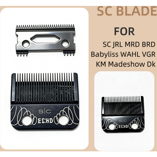 SC Echo Blades Phantom Blades For Madeshow KM Gamma JRL KM VGR Professional Are Common to All Professional Hair Clipper