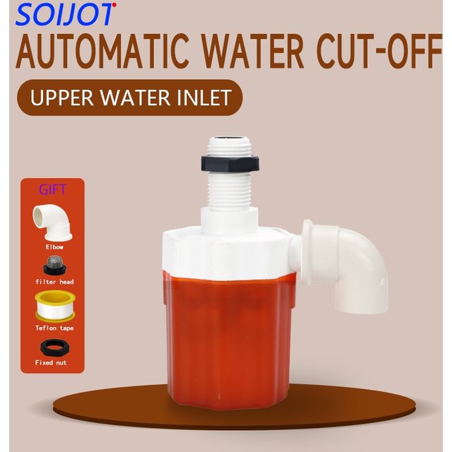 1/2" 3/4" 1" Float Valve Level Valve Automatic Water Stop And Makeup Switch For Swimming Pool Restaurant