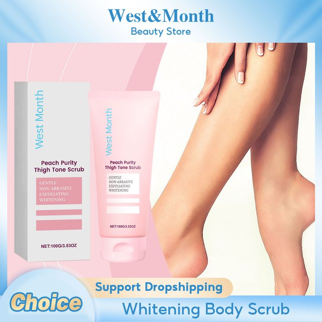 Whitening Body Scrub Exfoliating Smoothing Deep Cleansing Shrink Pores Oil Control Brighten Skin Moisturizing Refresh Body Scrub