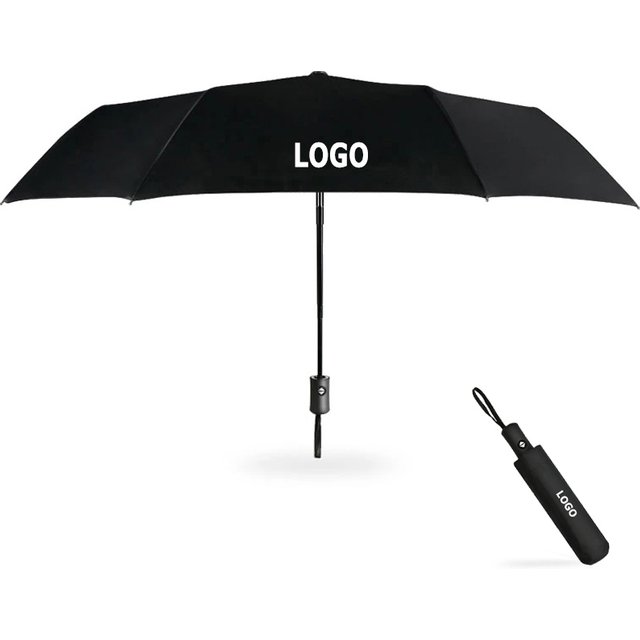 Car Logo Umbrella Automatic 3 Folding Business Woman Men Various Auto Badge Advertising Parasol Waterproof Sunscreen Outdoor