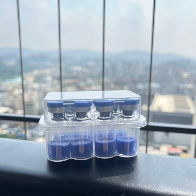 High Quality 100mg GHK-Cu Freeze-Dried Facial Skin Booster Serum Repairs Sensitive Skin Moisturizing Firming Beauty SkinCare