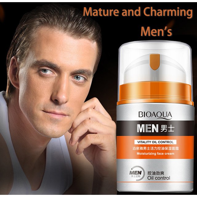 Men's Oil Control and Moisturizing Face Cream Hydrating Anti-Aging Smooth Wrinkles Shrink Pores Whitening Facial Men Skin Care