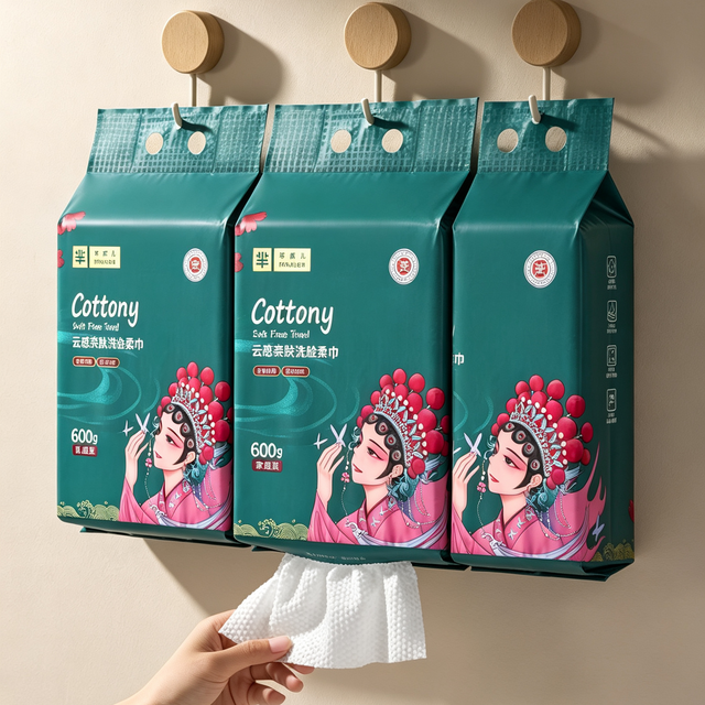 Disposable Face Towel With Thick Pearl Pattern, Cotton Cleaning Face Towel, Dry And Wet Dual-use Makeup Remover, Wiping Househol