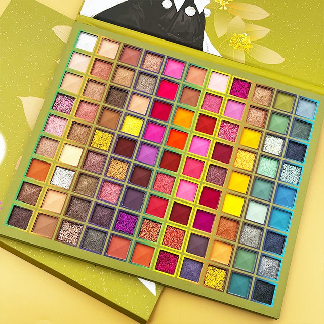 Maximalist 99-Color Eyeshadow Palette – Matte & Shimmer, Highly Pigmented, Easy Blend, Ultimate All-in-One for Endless Spring