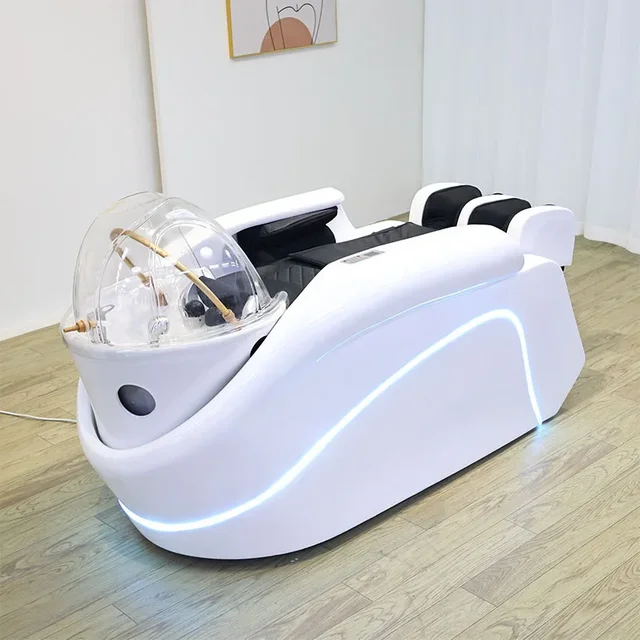 Electric Massage Table Massage Bed Shampoo Beds Shampoo Chair Head Spa Salon Furniture Barber Shop Hair Washing Equipment