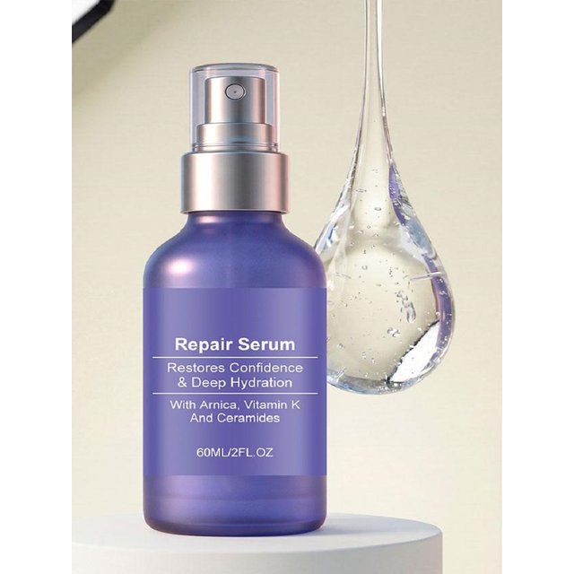 Ceramides Facial Repair Serum Deeply Moisturizing Skin Barrier Repair Lightens Dark Spots Brightens Dull Skin Hydrating Essence