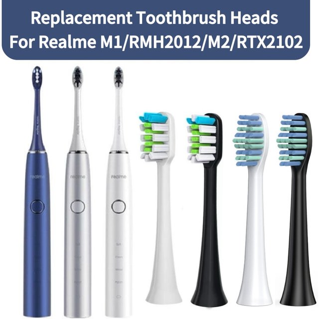 For Realme M1/RMH2012/M2/RTX2102 Replacement Toothbrush Heads For Realme Electric Toothbrush M1/RMH2012/M2/RTX2102,4/8/16PCS