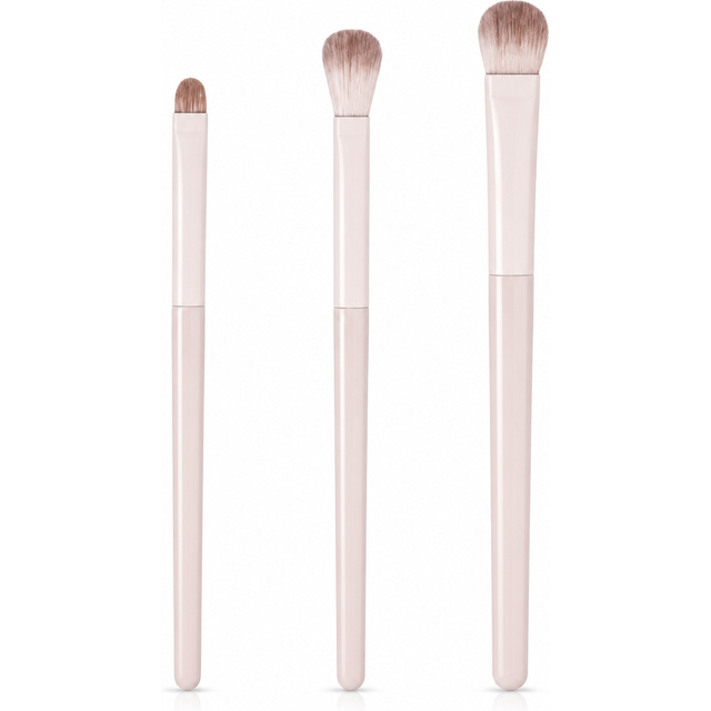 Professional 3PCS Eye Makeup Brush Set – Eyeshadow Blending & Detail Brushes, Soft Skin-Friendly Bristles for Flawless Eye Makeu