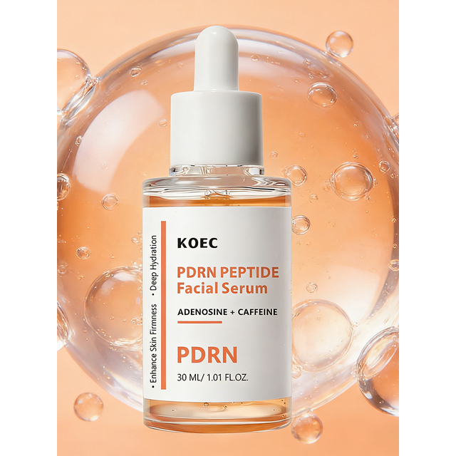 Korean Salmon PDRN Essence, Copper Peptide Centella Moisturizing Repair Hydrating Glow Lightweight Face Serum Daily Skincare