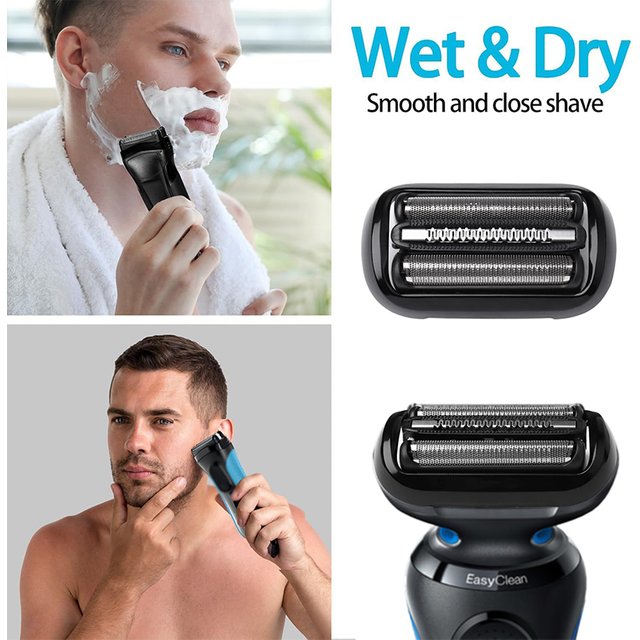 53B Replacement Head Compatible with Braun Series 5/6 Electric Shaver Razor 5018s, 5020s, 5031s, 5050cs, 6020s, 6072cc
