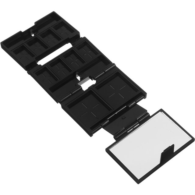 Mini Folding Makeup Palette Empty with Mirror Portable Compact Eyeshadow Blush Highlighter Tray for Travel Daily Makeup
