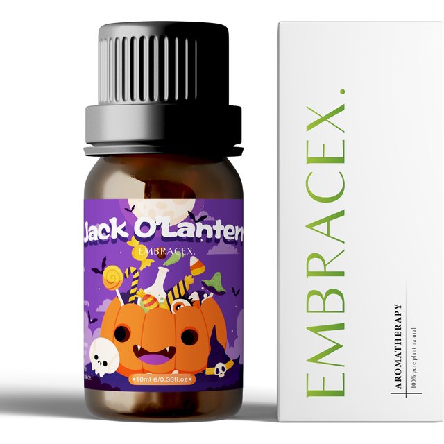 10ml Jack O'Lantern Fragrance Oils Halloween Gifts Skincare, Haircare, Nail Care Halloween Soap Making